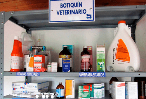 Botiquín veterinario