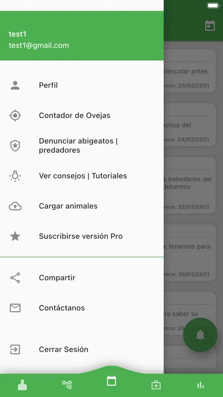 Tela do OvinApp